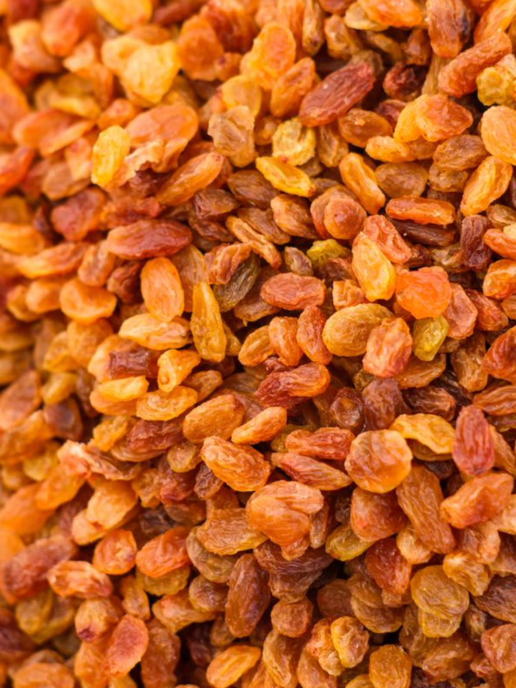 Seedless golden raisins - Crezantium